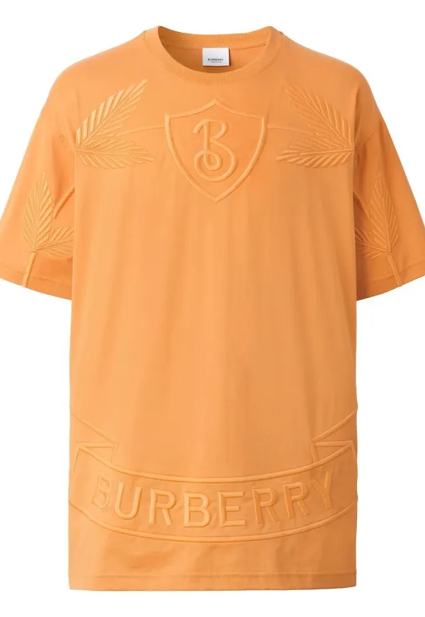 Burberry tröja med brodyr - Orange