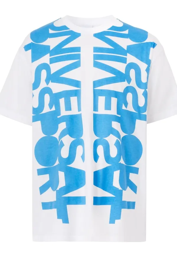 Burberry Universal Passport t-shirt - Vit