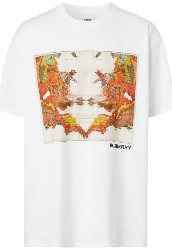 Burberry Vervey t-shirt - Vit