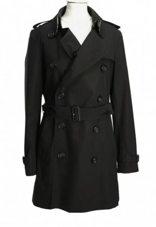 Burberry Vintage - Vintage Kappor - Svart - Dam - Storlek: S