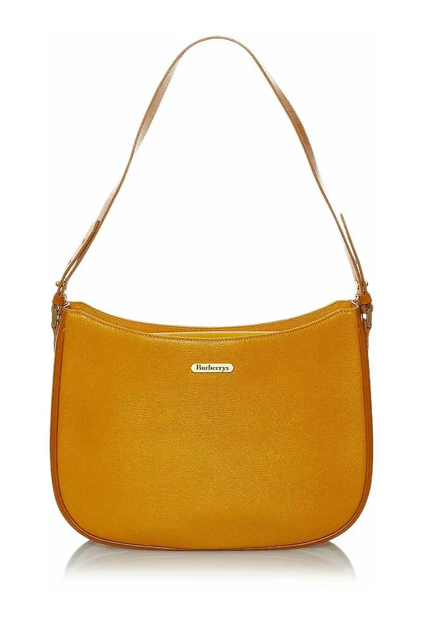 Burberry Vintage - Vintage Väskor - Gul - Dam - Storlek: ONE Size