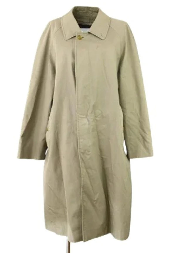 Burberry Vintage Pre-owned Bomull ytterklder Beige, Dam