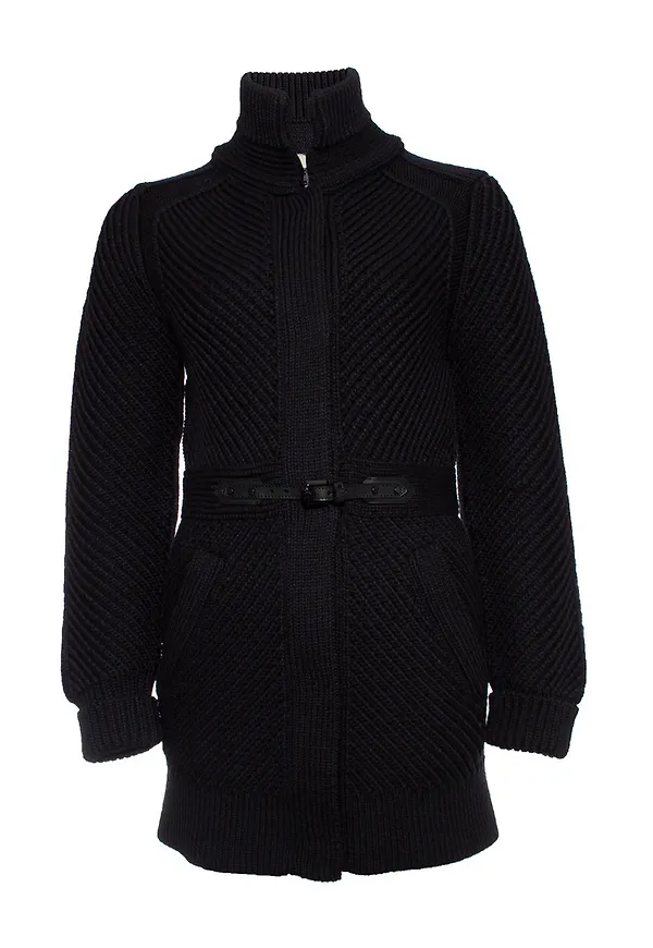Burberry Vintage Pre-owned Knitted coat Svart, Dam
