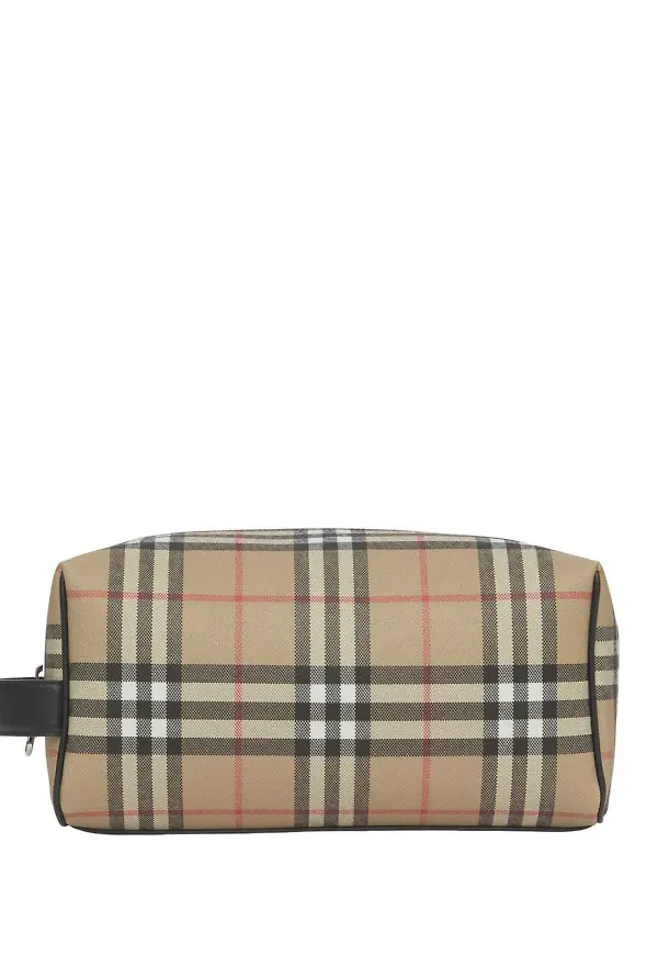 Burberry vintagerutig necessär - Neutral
