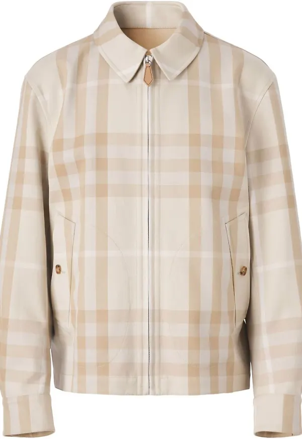 Burberry vändbar Harrington-jacka - Neutral