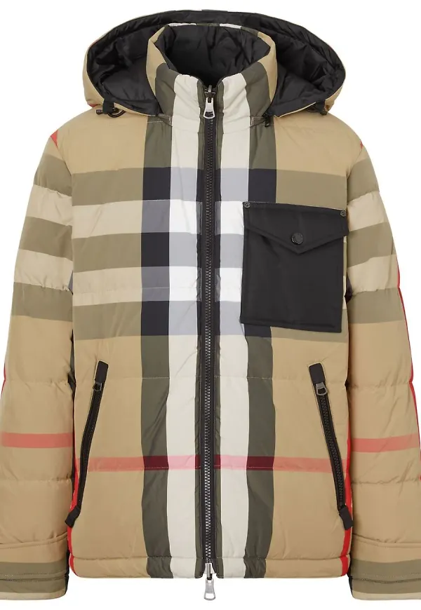 Burberry vändbar vadderad jacka - Neutral
