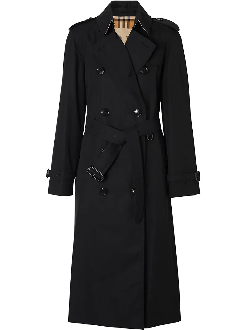 Burberry Waterloo Heritage trenchcoat - Svart