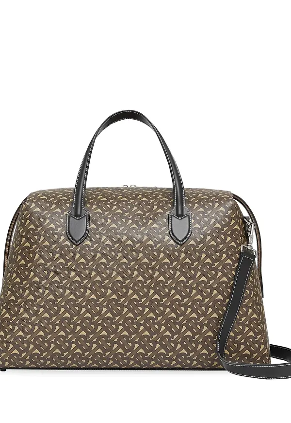 Burberry weekendväska med monogram - Brun