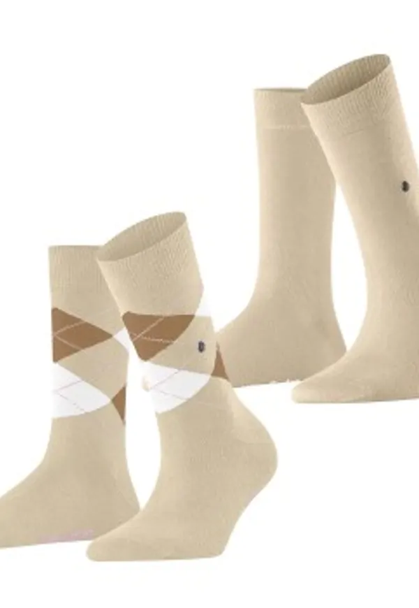 Burlington Strumpor 2P Everyday Mix Women Socks Beige Strl 36/41 Dam