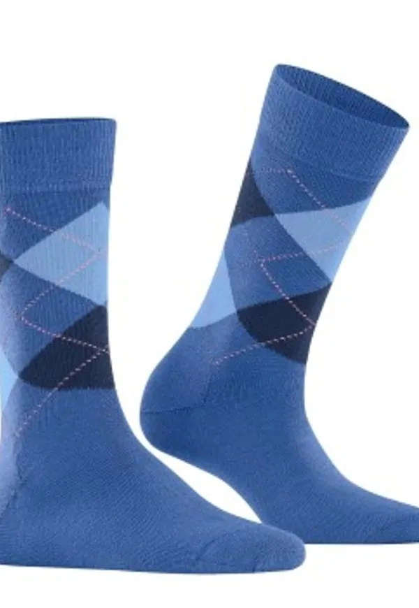 Burlington Strumpor 3P Marylebone Wool Socks Blå Strl 36/41 Dam