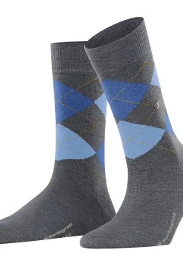 Burlington Strumpor Marylebone Wool Socks Grå Strl 36/41 Dam