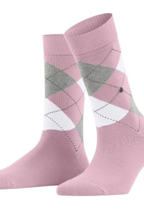 Burlington Strumpor Queen Socks Rosa Strl 36/41 Dam