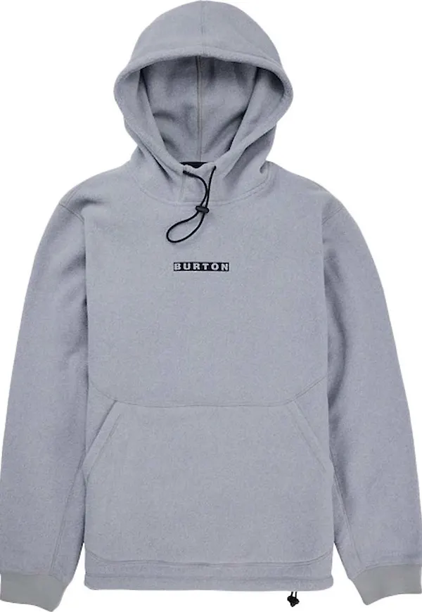 Burton Cinder Hooded Pullover Gray Heather