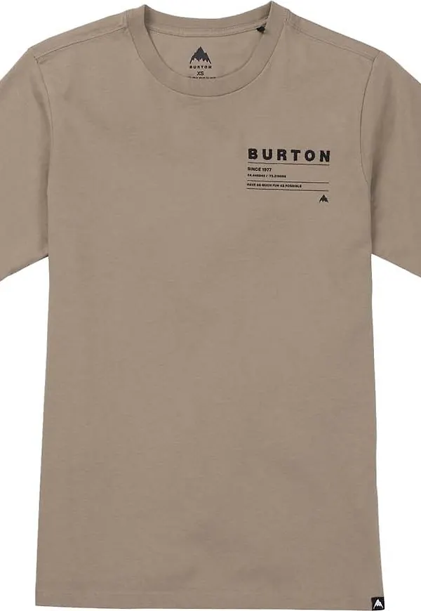 Burton Moretown T-Shirt Summit Taupe