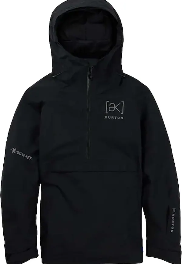 Burton Womens Ak Gore Kimmy Anorak True Black