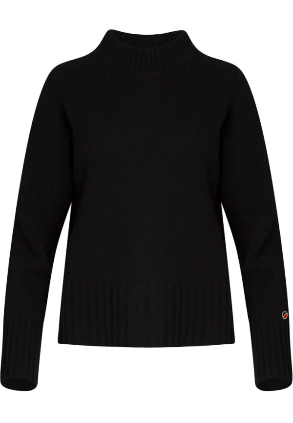 Busnel - Stickade tröjor & koftor - Svart - Dam - Storlek: 2XL
