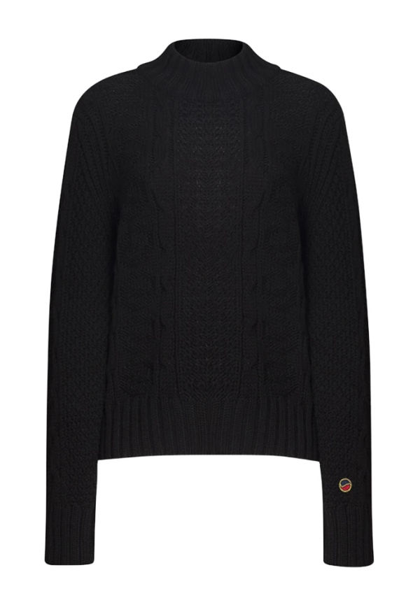 Busnel - Stickade tröjor & koftor - Svart - Dam - Storlek: 2Xl,L