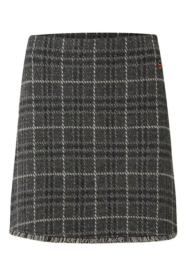 Busnel Bessie Skirt Grå, Dam