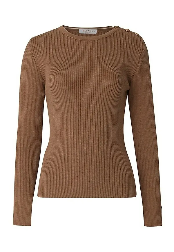Busnel Noelle Sweater Brun, Dam