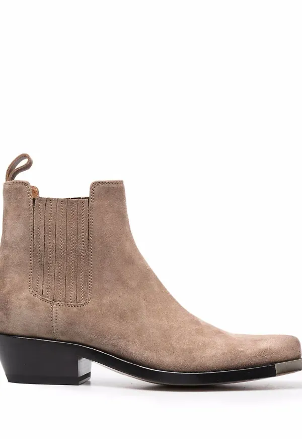 Buttero ankelboots med fyrkantig tå - Neutral