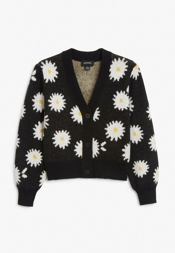 Button up cardigan - Black