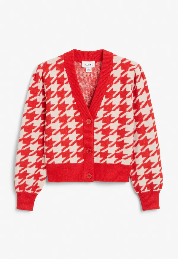 Button up cardigan - Red