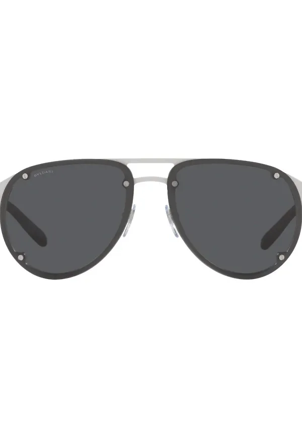 Bvlgari BV5056 pilotsolglasögon - Silverfärgad