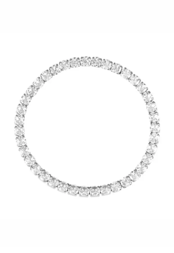 BY JOLIMA Elastic Tennis Bracelet Crystal Steel Onesize