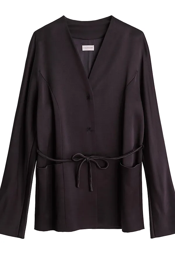 By Malene Birger - Blazer - Svart - Dam - Storlek: S,M