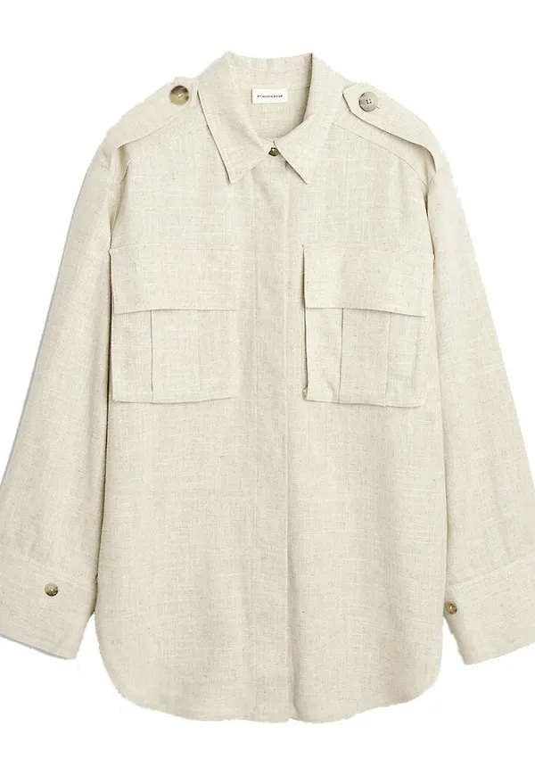 By Malene Birger - Jeansjackor - Vit - Dam - Storlek: 2Xl,Xl,M,S