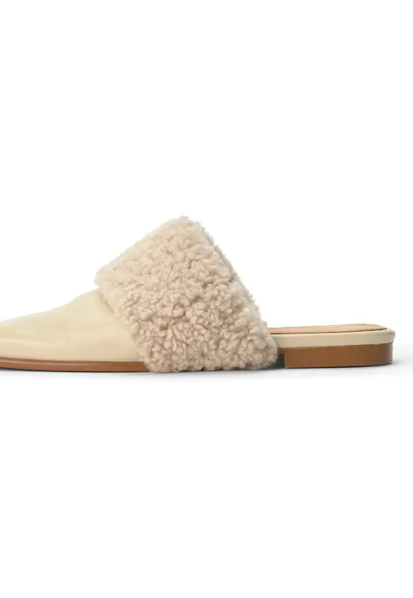 By Malene Birger Mules Beige, Dam