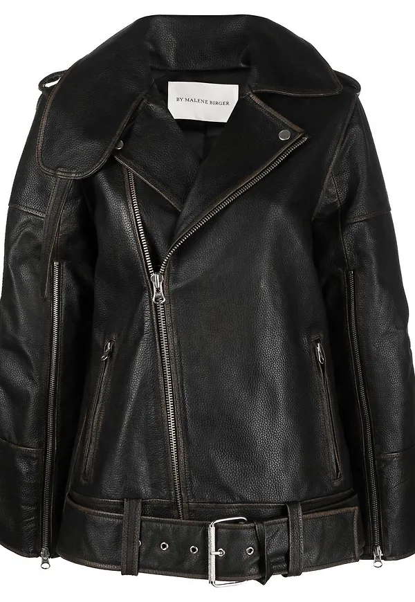 By Malene Birger skinnjacka - Brun