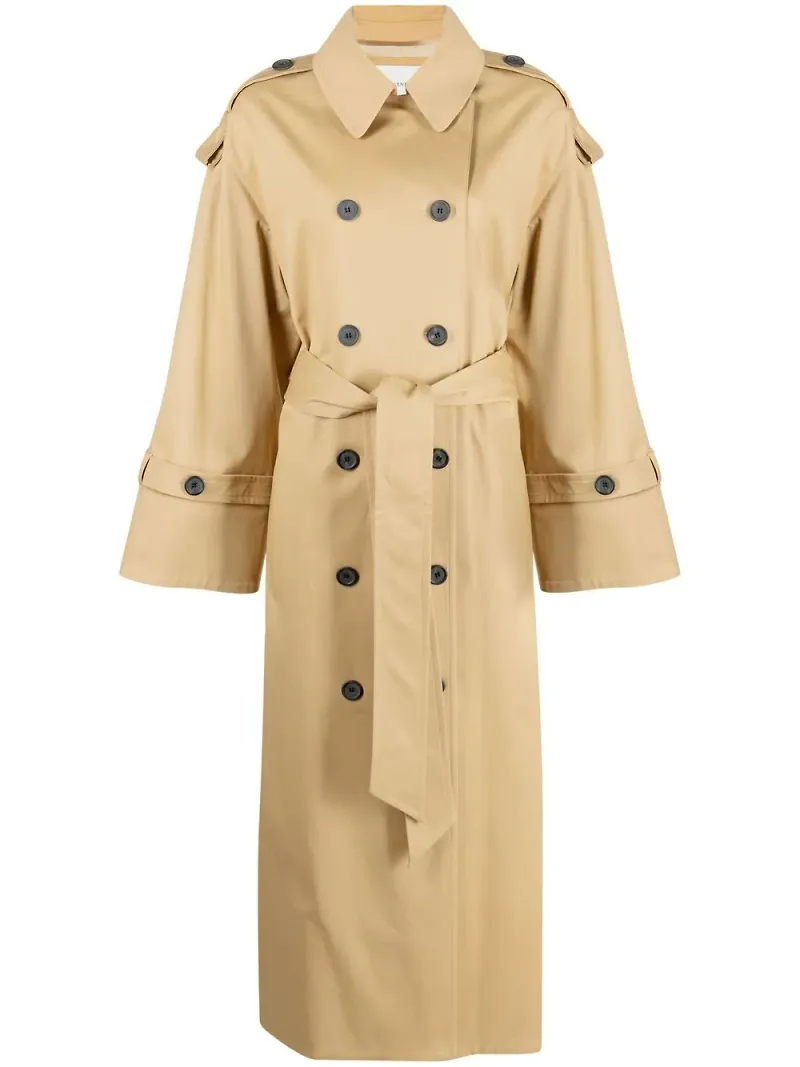 By Malene Birger trenchcoat med bälte - Neutral