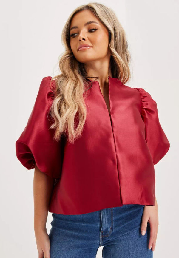 By Malina - Blusar - Berry - Cleo blouse - Blusar & Skjortor