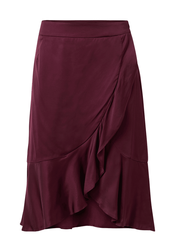 By Malina - Kjol Beth Skirt - Röd - 36