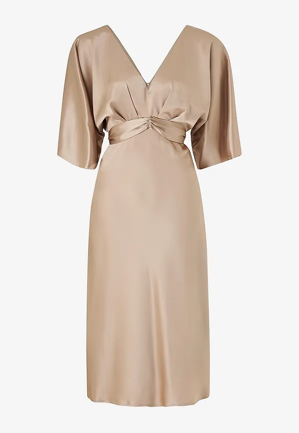 By Malina - Klänning Juno Dress - Beige