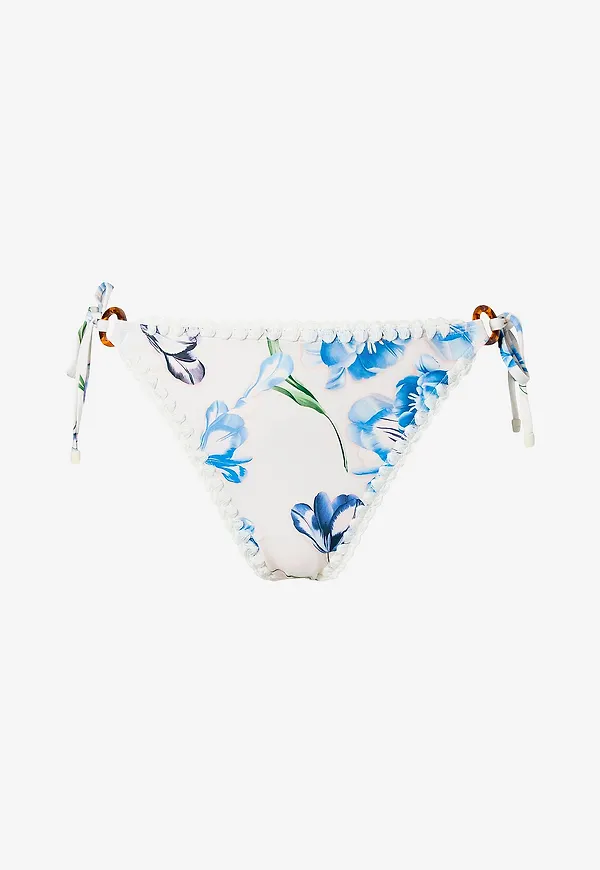 By Malina - Bikinitrosa Roselyn Crochet Trimmed - Blå