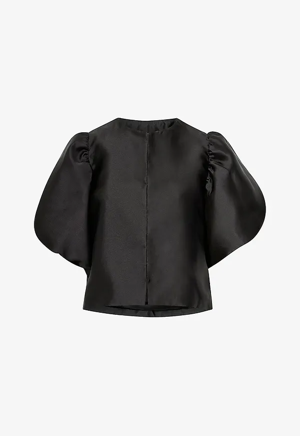 By Malina - Blus Cleo Blouse - Svart