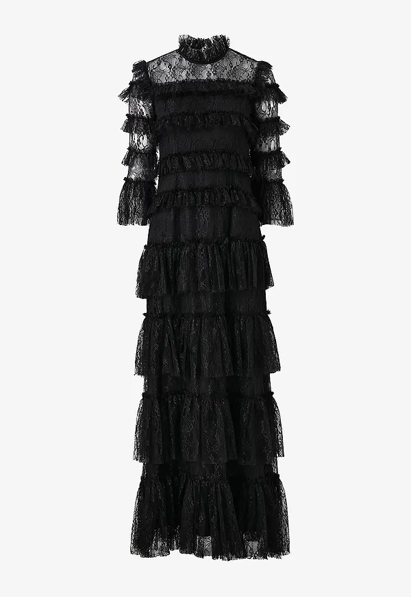 By Malina - Maxiklänning Carmine Maxi Dress - Svart