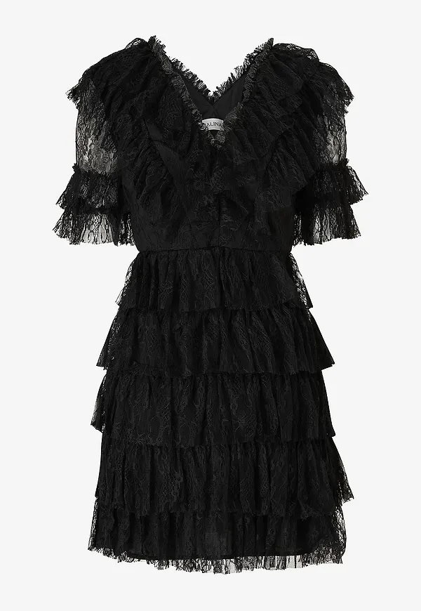 By Malina - Spetsklänning Sky Dress - Svart