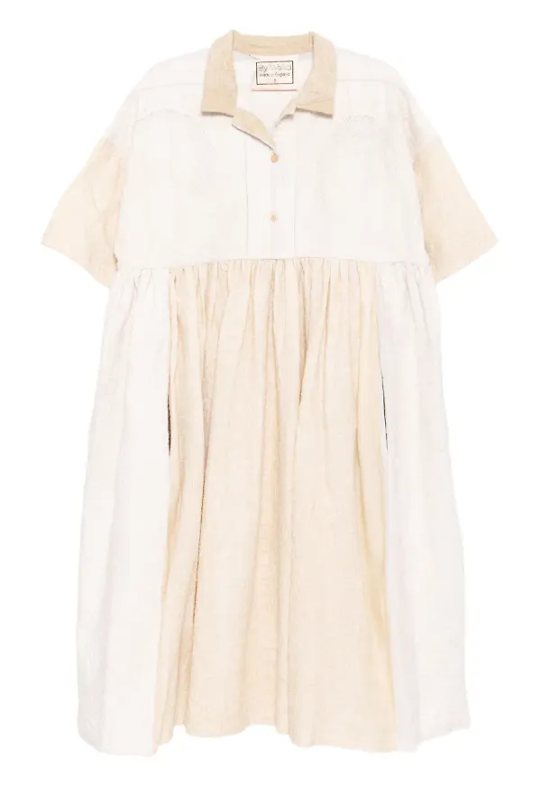 By Walid Wednesday klänning med spets - Neutral – Farfetch