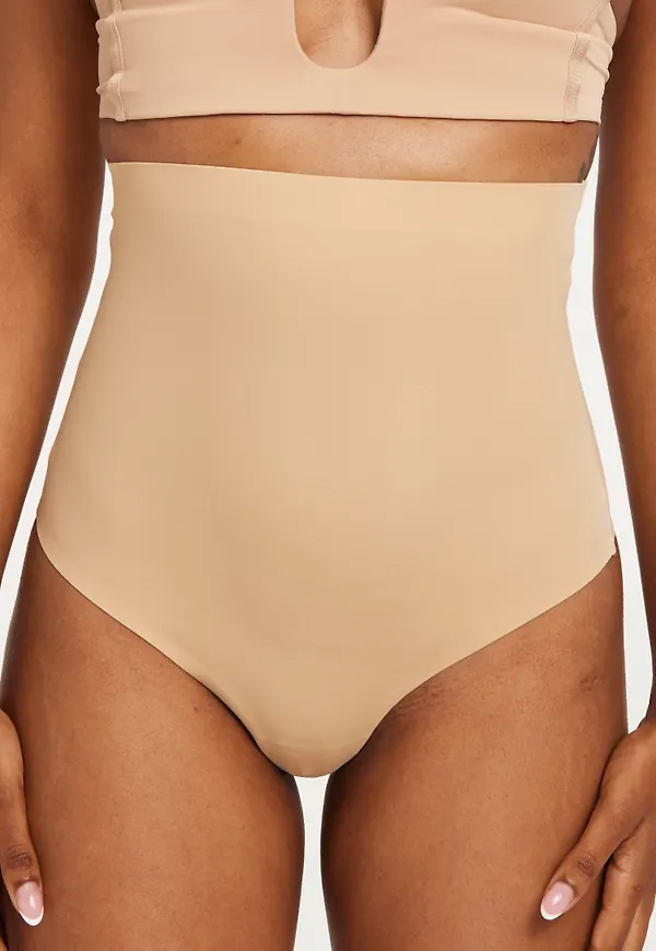Bye Bra - Beige - Invisible High Waist Thong