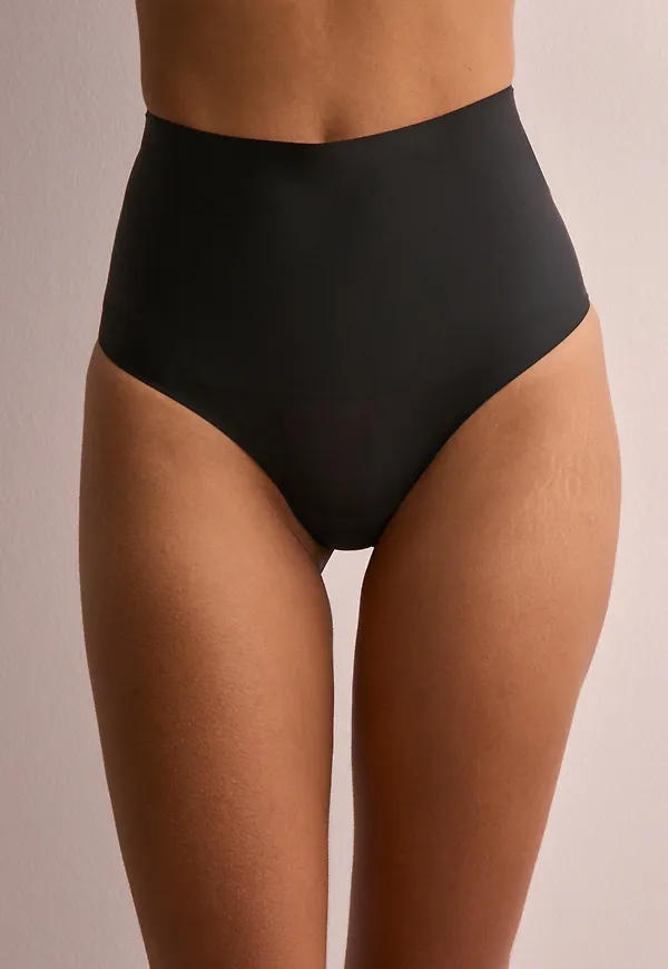 Bye Bra - Svart - Waist Control Thong