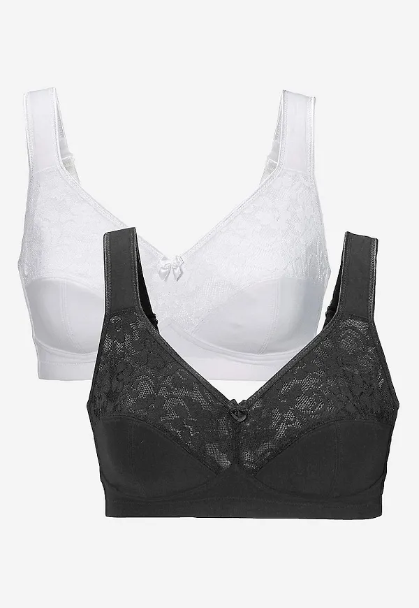 Bygellös mjuk-bh Anna 2-pack