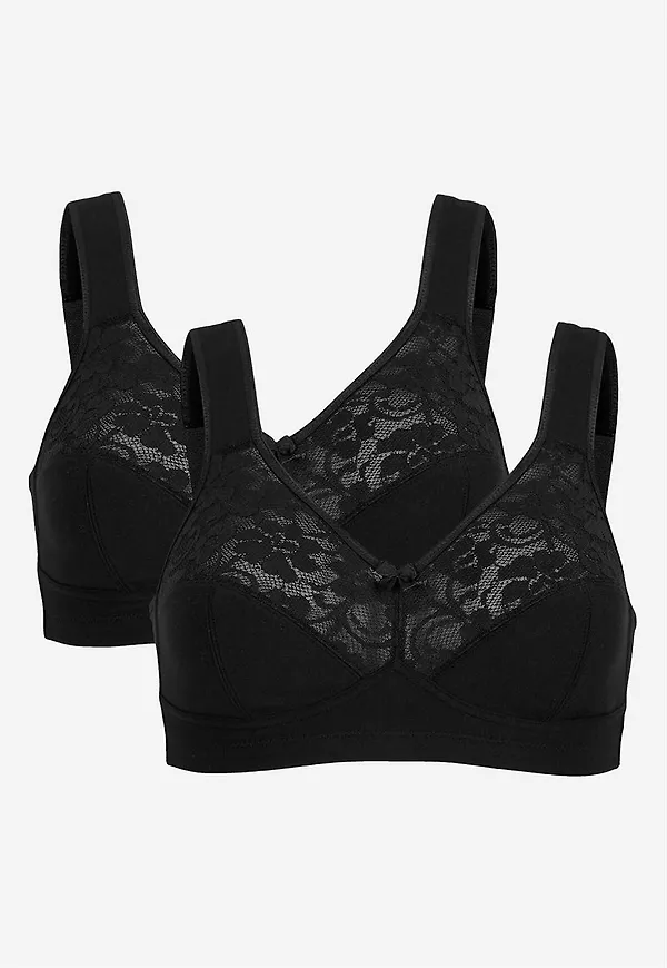 Bygellös mjuk-bh Anna 2-pack