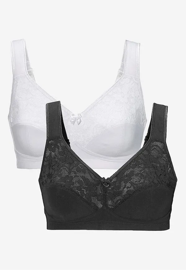 Bygellös mjuk-bh Anna 2-pack