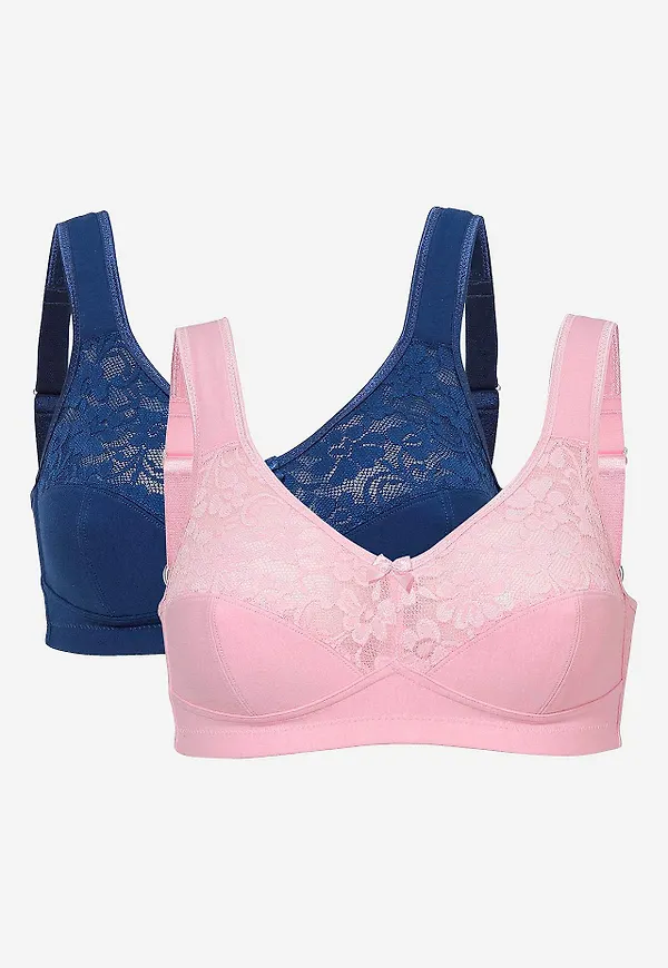 Bygellös mjuk-bh Anna 2-pack