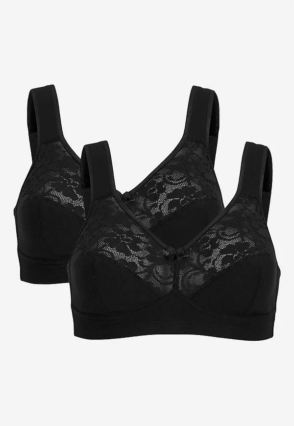 Bygellös mjuk-bh Anna 2-pack