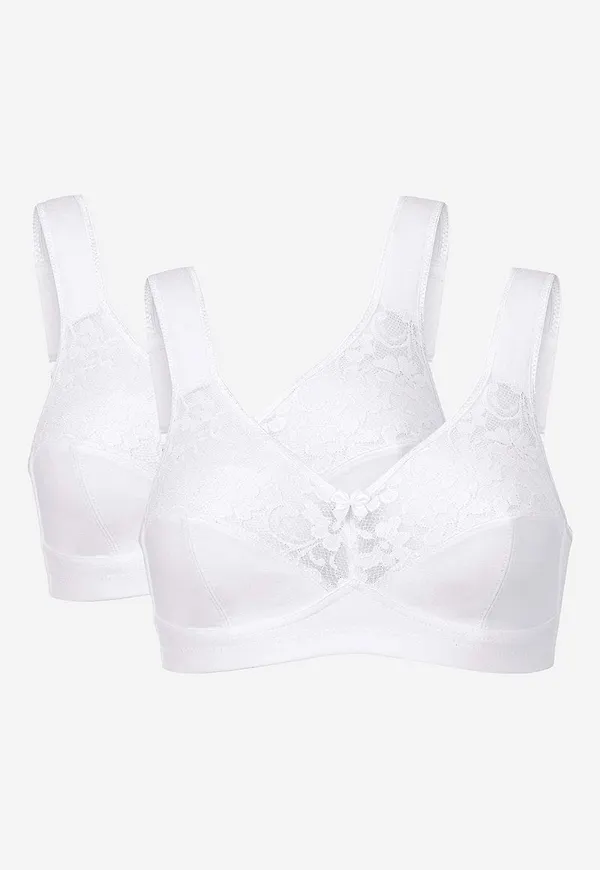 Bygellös mjuk-bh Anna 2-pack