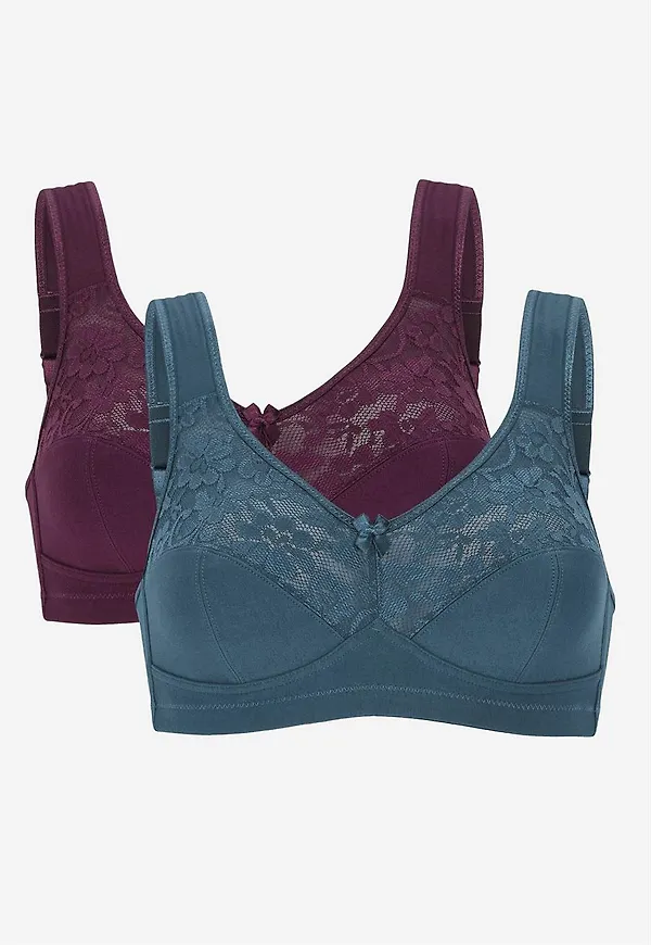 Bygellös mjuk-bh Anna 2-pack